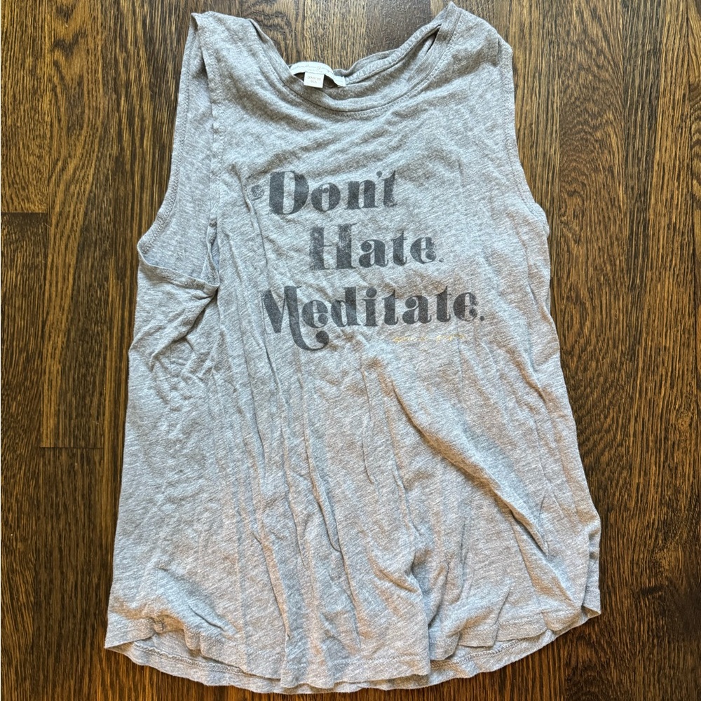 Spiritual Gangster Light Gray Top